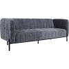 Sofa bed TAMIKA 3-seater, grey