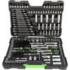 Instrumentu komplekts ar 12 kanšu muciņām 1/4"+3/8"+1/2" + torx, 216gab., JBM