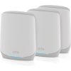 NETGEAR Orbi WiFi6 Tri-Band Mesh System Set of 3, Mesh Router (white)