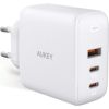 Aukey AUEKY Omnia Mix 3 PA-B6S Wall charger 1x USB 2x USB-C Power Delivery 3.0 90W White