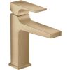 Hansgrohe izlietnes maisītājs Metropol 110, ar push-open, brushed bronze