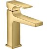 Hansgrohe izlietnes maisītājs Metropol 110, ar push-open, polished gold optic