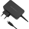 Qoltec 52388 GaN POWER PRO charger | 1xUSB-C | 100W | 5-20V | 3-5A | Black