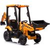 Lean Cars JCB Battery Excavator With Yellow Bucket