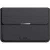 INVZI Leather Case / Cover with Stand Function for MacBook Pro/Air 15"/16" (Black)