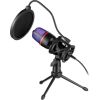 Mikrofons AR STATĪVU Defender FORTE GMC 300 STREAM RGB USB