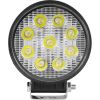 Prožektors LED, apaļa 1453lm, Ø127mm 10 40V, IP68 JBM