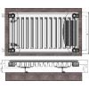 Termolux Радиатор 11x400x700 боковое подкл., с крепл.,