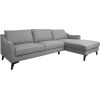 Corner sofa BIRGIT RC, grey