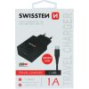 Swissten Travel Smart IC USB 1A зарядное устройство + кабель для передачи данных USB / Micro USB 1.2m