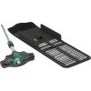 Wera Kraftform Kompakt 400 RA Imperial Set 1, with ratchet function, bit set (black/green, 1/4", 17 pieces)