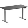 Adjustable Height Table Up Up Bjorn Gray, Table top L Black