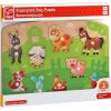 HAPE Farmyard Peg Puzzle,  E1408A