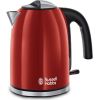 Russell Hobbs 20412-70 electric kettle Black, Red, Stainless steel