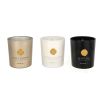 Rituals Private Collection Scented Mini Candles Set Black 420g aromātiska svece