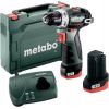 Urbjmašīna-skrūvgriezis Metabo PowerMaxx BS BL; 12 V; 2x2,0 Ah akum.