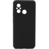 Connect Xiaomi  Redmi 12C Premium Soft Touch Silicone Case Black