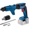 Cordless drywall screwdriver Bosch GTB 18V-45, SOLO, with screwmagazine GMA 55