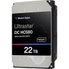 Dysk serwerowy HDD Western Digital Ultrastar DC HC580 WUH722422ALE6L4 (22 TB; 3.5"; SATA III)