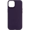Connect Apple  iPhone 14 Premium Magsafe Soft Touch Silicone Case New Function Purple