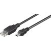 Goobay   50767 USB 2.0 Hi-Speed cable, black, 1.8 m