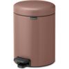 BRABANTIA atkritumu tvertne ar pedāli NewIcon, 5L, Satin Taupe - 233982