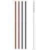 Lamart Set of stainless steel straws LT7054