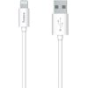 Data Cable USB to Lightning MFI 2.4A 12W 1.2m By Fonex White