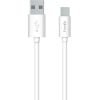 Data Cable USB to Type-C 25W 1m By Fonex White