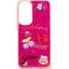 iLike Samsung  Galaxy A35 EPOXY CARTOON COVER Rose Red