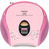 Portable stereo FM radio with CD player Lenco SCD24P