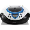 Portable stereo FM radio with CD player Lenco SCD38USBB