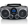 Portable Bluetooth/CD/FM radio, black Lenco SCD100BK