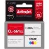 Activejet AC-561NX Printer Ink for Brother, Replacement Canon CL-561XL; Supreme; 18 ml; Color