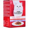 Purina GOURMET Mon Petit Meat Mix - wet cat food - 6 x 50 g