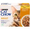 PURINA Cat Chow Chicken, Zucchini - wet cat food - 10x85 g