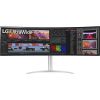 LG Monitors 49'' Dual QHD Nano IPS™ Curved UltraWide™ Monitor with VESA Display HDR™ 400, Built-in Speakers & Gaming Features SILVER