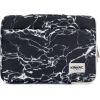 iLike   13-14 Inches Fabric Laptop Bag Marble Black