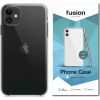 Fusion Ultra Clear Series 2 mm Silikona Aizsargapvalks Xiaomi Redmi Note 9 Caurspīdīgs (EU Blister)