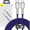 Baseus Cafule Series USB-C cable for Lightning, 20W, 2m (purple)