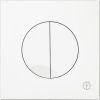 Gustavsberg taustiņš Triomont XS duo, 160x160 mm, mehāniskais, balts Встроенные фреймы