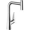 Hansgrohe virtuves izlietnes maisītājs ar izvelkamu dušu Talis Select M51 300 1jet, hroms