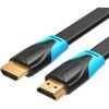 Flat HDMI Cable Vention VAA-B02-L500 5m 4K 60Hz (Black)