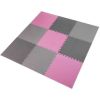 Puzzle mat multipack One Fitness MP10 pink-grey