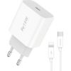 Wall charger Foneng EU23 18W + USB-C to Lightning cable