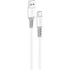 Foneng X66 USB to USB-C cable, 20W, 3A, 1m (white)