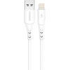 USB cable for Lightning Foneng X81, 2.1A, 1m (white)