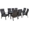 Garden furniture set TOMSON table and 8 chairs