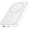 Joyroom Universal  JR-W020 20W Mini magnetic wireless power bank 10000mAh White with USB to Type-C 0.25m Cable White