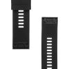Tactical 668 Silicone Band for Garmin Fenix 5X|6X QuickFit 26mm Black